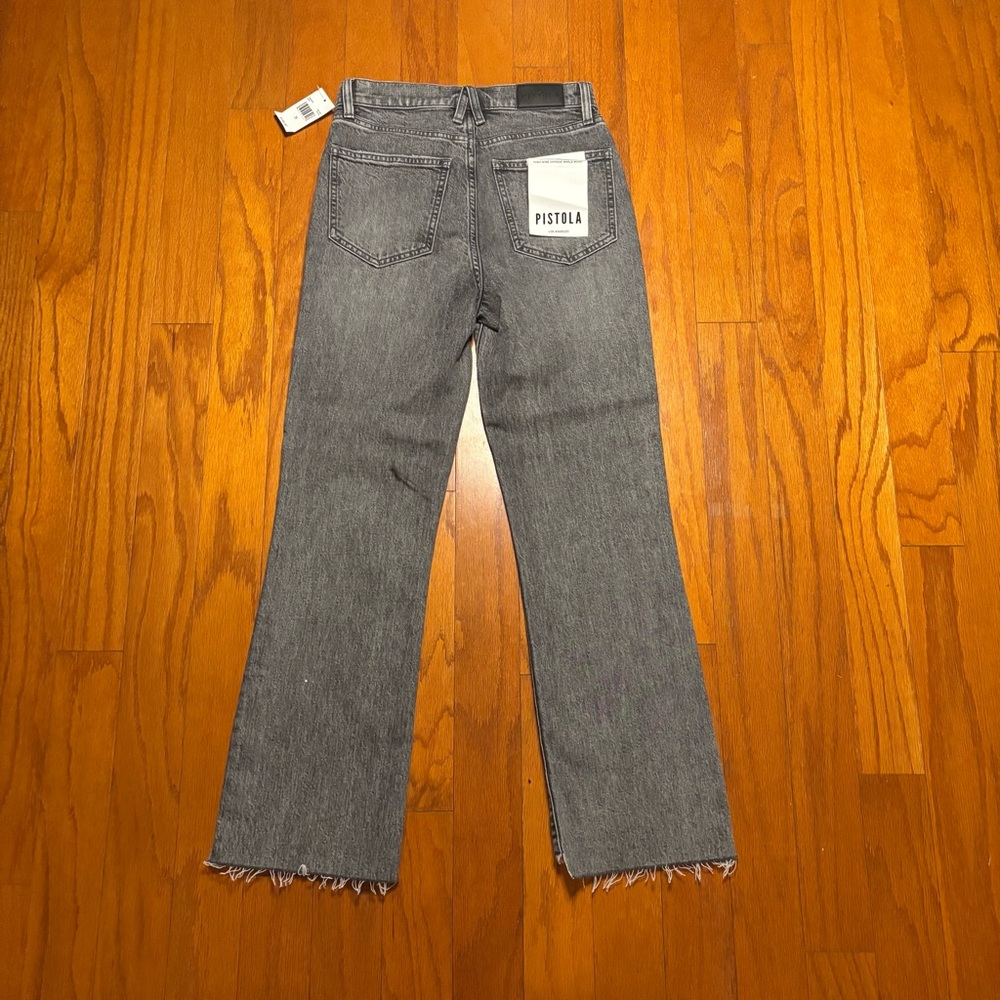 (NWT $168) Pistola Ally High-Rise Earl Grey Vintage Ankle Boot Jean size 25 - Picture 3 of 5
